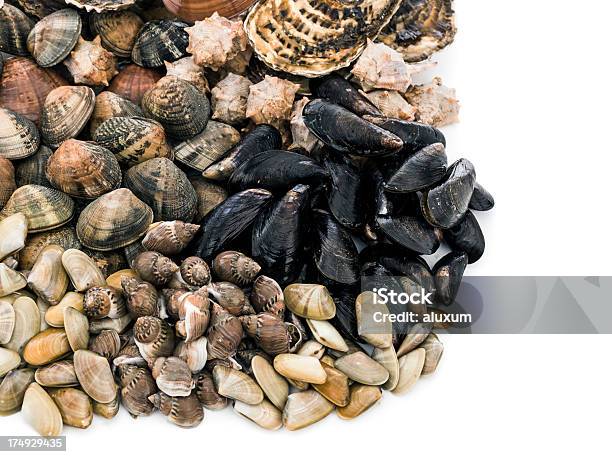 Frutti Di Mare Assortiti - Fotografie stock e altre immagini di Alimentazione sana - Alimentazione sana, Cardio, Cibi e bevande