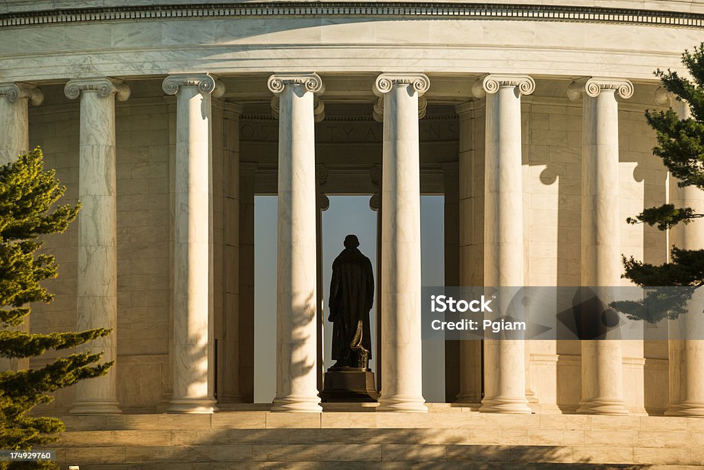 토마스 제퍼슨 기념관 - 로열티 프리 0명 스톡 사진
