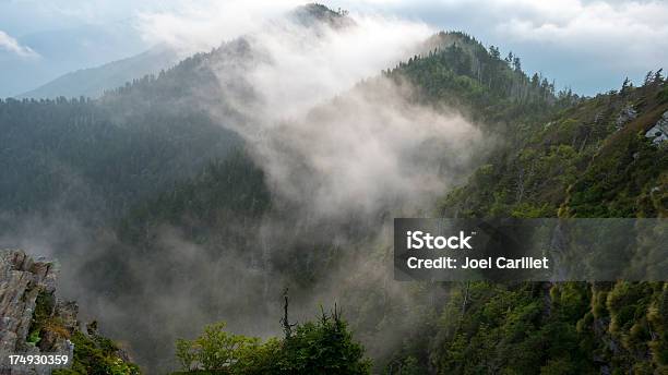 Chmury I Gór W Park Narodowy Great Smoky Mountains - zdjęcia stockowe i więcej obrazów Góra - Góra, Mgła, Park Narodowy Great Smoky Mountains