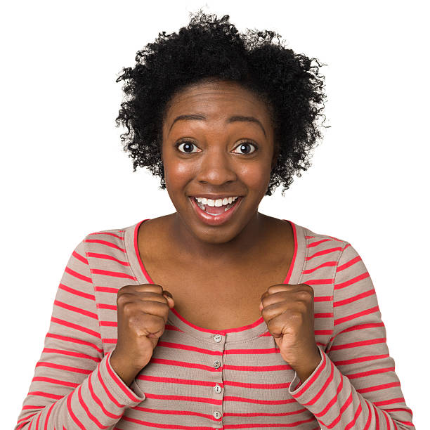 istock Hopeful Excited Young Woman Raises Eyebrows 174930407
