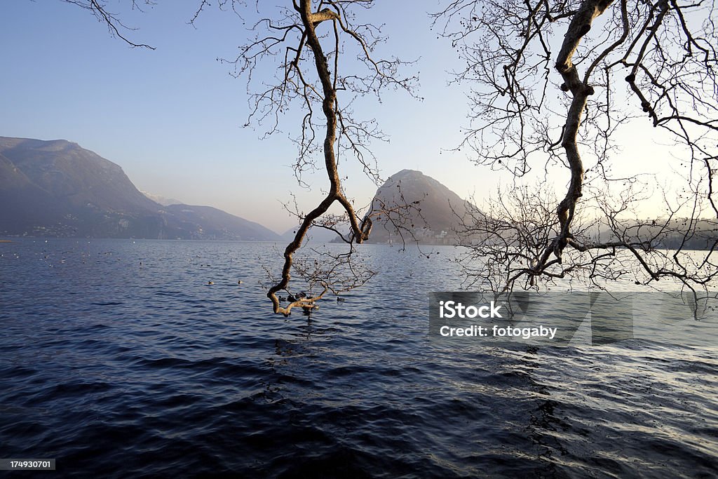 Monte San Salvatore - Foto de stock de Alpes europeus royalty-free