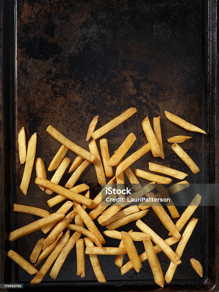 Pommes frites - Photo de Plaque de four libre de droits