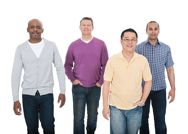 istock Multiethnic Male Friends Standing Together 174931256
