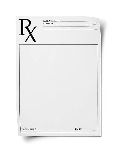 istock RX Prescription pad isolated on a white background 174931296