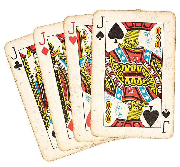istock Old Playing Cards - Set of Jacks 174931349