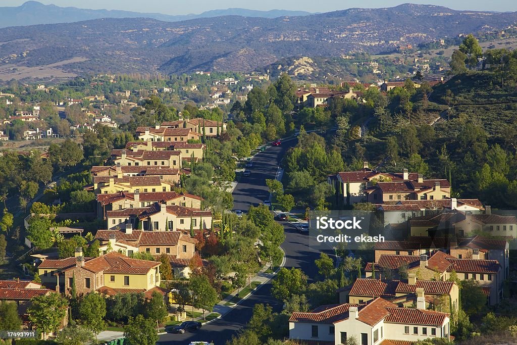 高級地区には、渓谷 - カリフォルニア州 オレンジ郡のロイヤリティフリーストックフォト