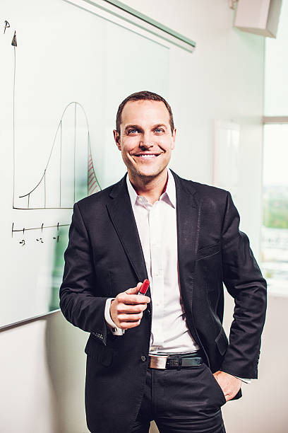 istock Business man in office 174931913