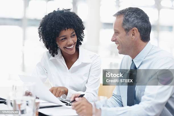 Meeting For A Friendly Business Discussion Stock Photo - Download Image Now - Adult, Adults Only, African Ethnicity