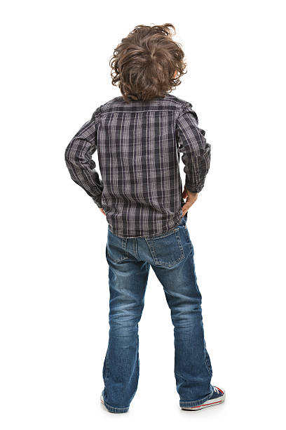 portrait of small boy in shirt portrait of small boy in shirt isolated on white ass boy stock pictures, royalty-free photos & images