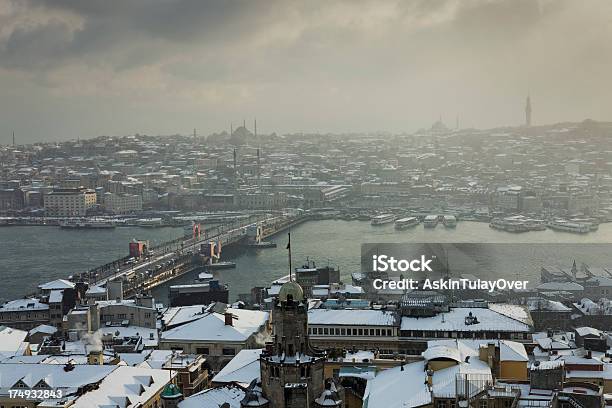 İstanbul - Fotografias de stock e mais imagens de Inverno - Inverno, Istambul, Panorâmica