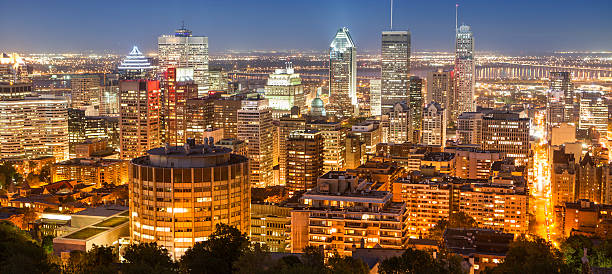istock City skyline panorama at night, Montreal, Canada 174932873