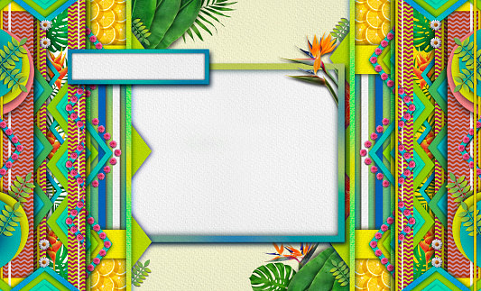 tropical frame design