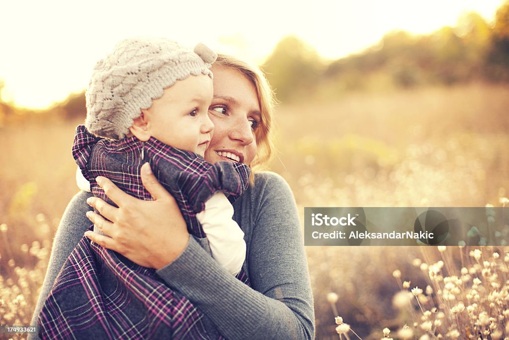 Motherhood Mother and daughter enjoying a beautiful day in nature 12-23 Months Stock Photo