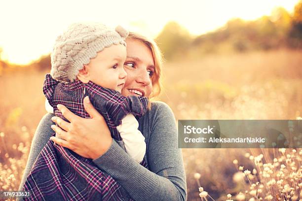 Motherhood Stock Photo - Download Image Now - 12-23 Months, Adult, Autumn