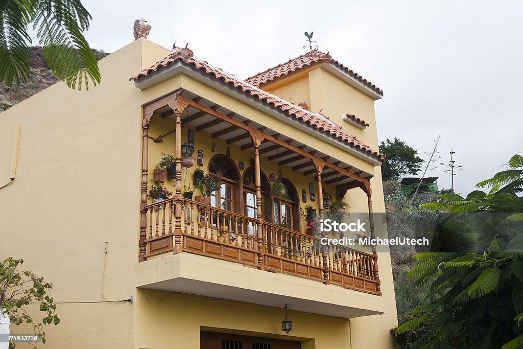 Typique balcon, Gran Canaria - Photo de Arbre libre de droits