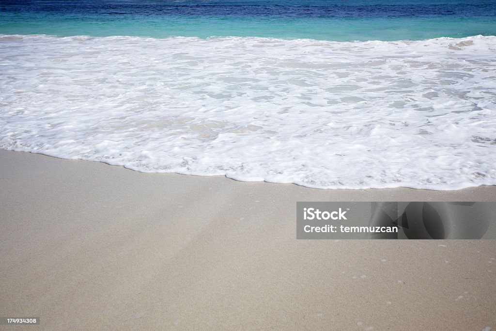 Пляж Серия - Стоковые фото Антигуа - Подветренные острова роялти-фри