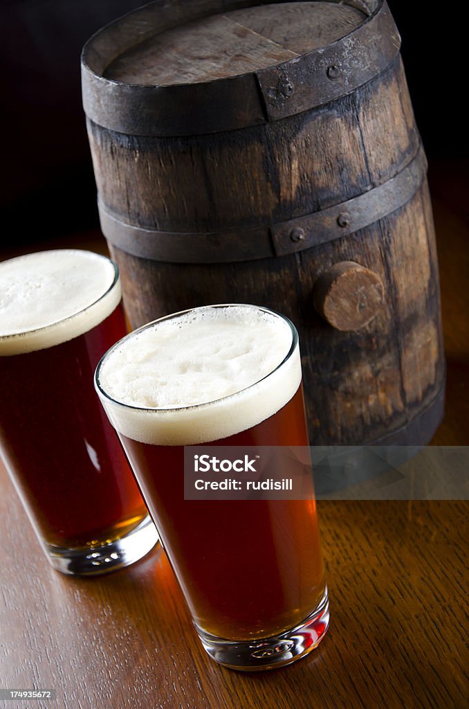 Cervejas de barril - Foto de stock de Antiguidade royalty-free