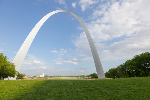 Arch located in St. Louis in the United States.
