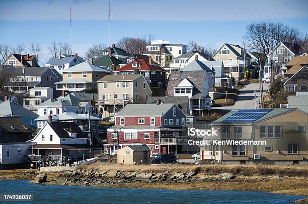 Casco Massachusetts Foto de stock y más banco de imágenes de Comunidad - Comunidad, Massachusetts, Zona residencial