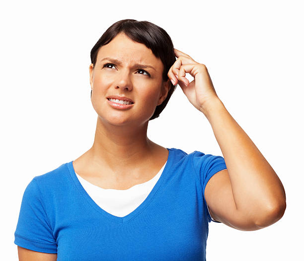 istock Confused Young Woman - Isolated 174936104