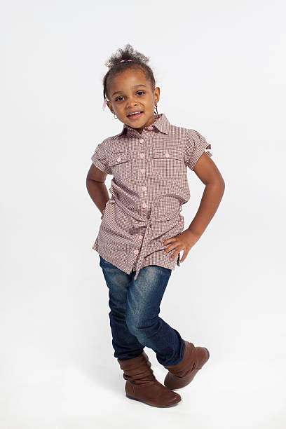 istock Cute little girl posing. 174936208