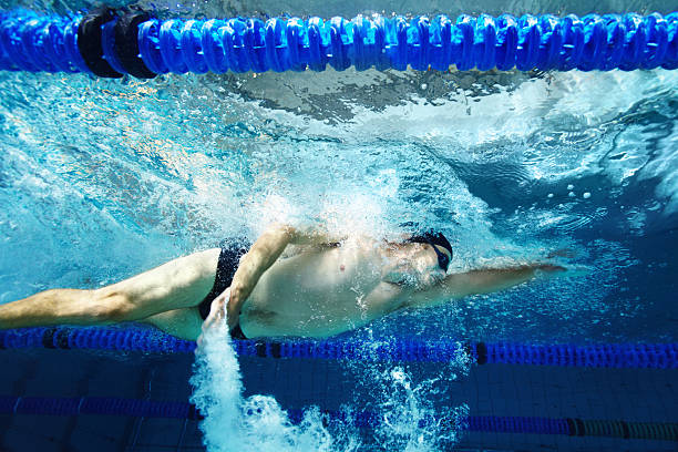 istock With each stroke he gets closer to his goals 174936249