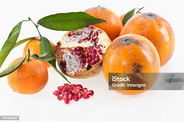 Melagrana Tangerines Khakis - Fotografie stock e altre immagini di Alimentazione sana - Alimentazione sana, Arancia, Arancione