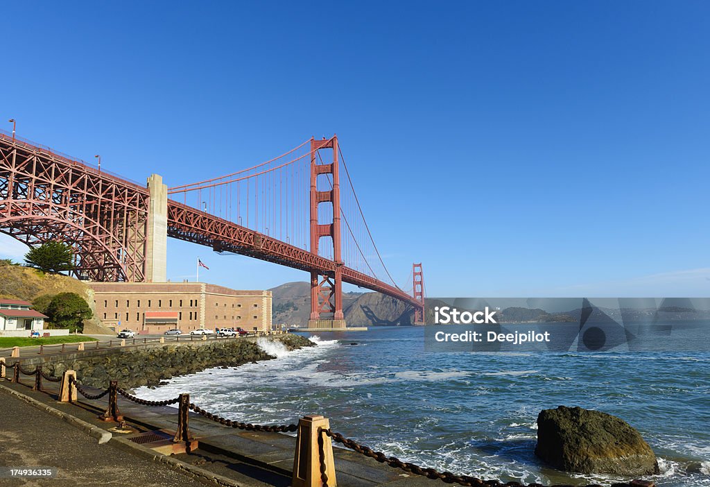 Golden Gate Bridge in San Francisco, USA - Lizenzfrei Bauwerk Stock-Foto