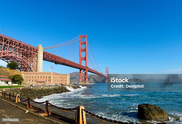 Golden Gate Bridge In San Francisco Usa Stockfoto und mehr Bilder von Bauwerk - Bauwerk, Brücke, Fotografie