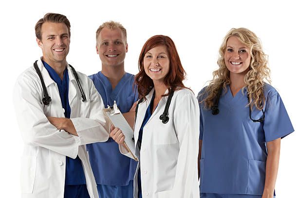 istock Smiling medical professionals team 174936339