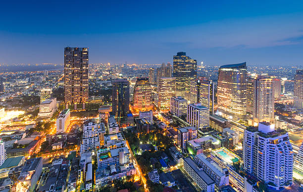 istock Panoramic view of urban landscape in Asia 174936552