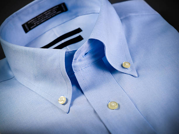 istock Close up of mens shirt 174937123