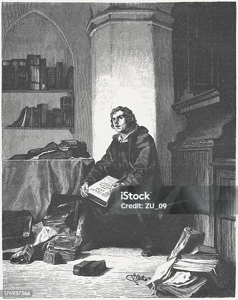 Luther Von Wilhelm Lindenschmit Stock Vektor Art und mehr Bilder von Martin Luther - Reformator - Martin Luther - Reformator, Veränderung, Holzschnitt