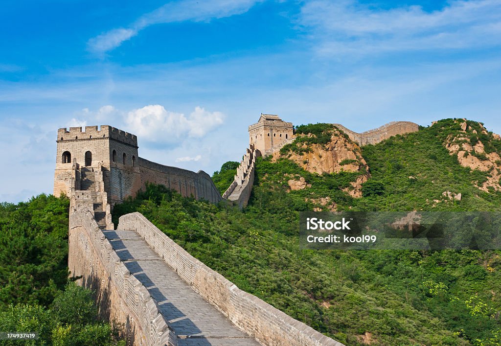 Jinshangling Great Wall - Zbiór zdjęć royalty-free (Abstrakcja)