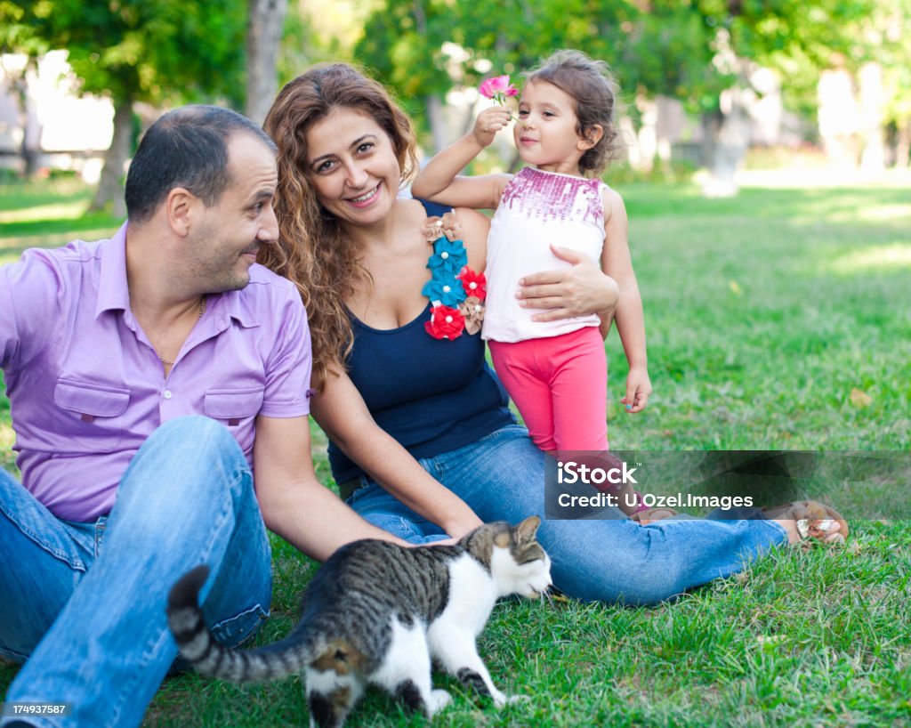 Famille dans le parc - Photo de Adulte libre de droits