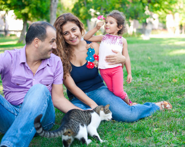 istock Family in The Park 174937587