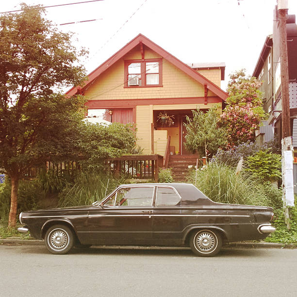 istock Classic Car Portland Street. 174937864