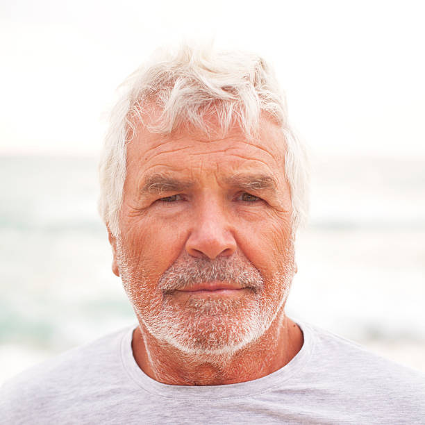 istock Portrait of a serious senior man 174938180
