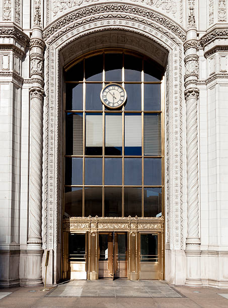 istock Golden office swivel door 174938273