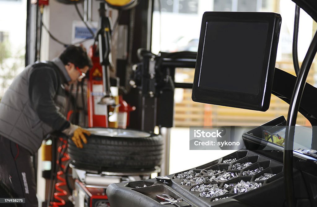 Machines dans Garage automobile - Photo de Garage automobile libre de droits