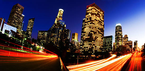 istock Downtown Los Angeles  at Night 174938443