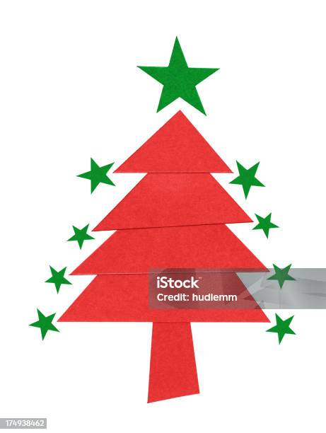 Christmas Tree — стоковые фотографии и другие картинки Ёлочные игрушки - Ёлочные игрушки, Без людей, Бумага