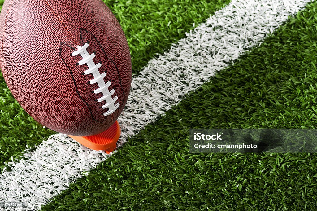 Football americano-Kick Off - Foto stock royalty-free di Football americano