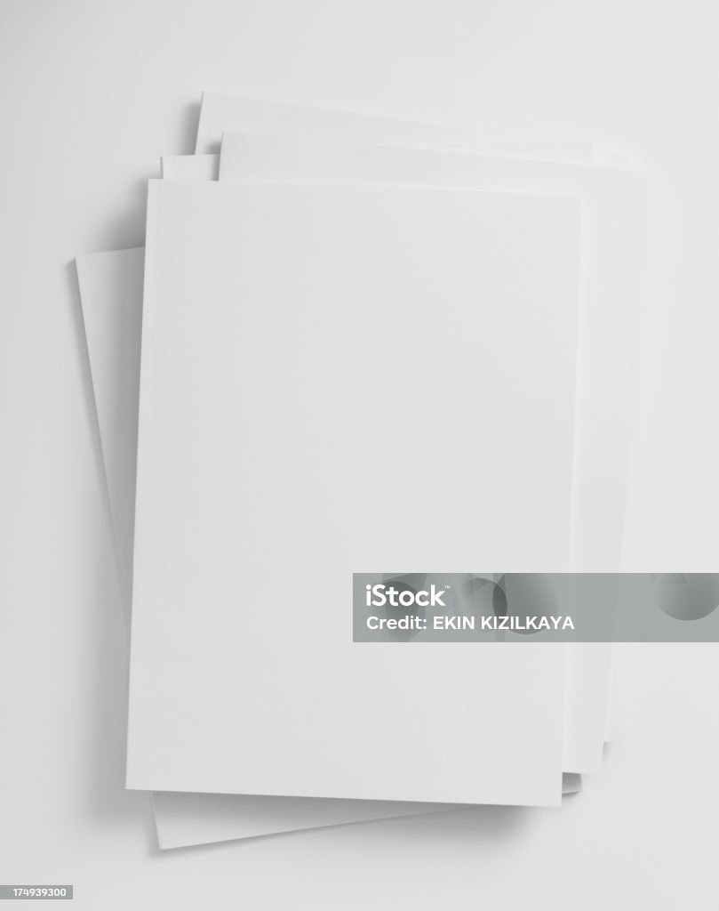 Blank magazines cover Magazine - Publication Stock Photo