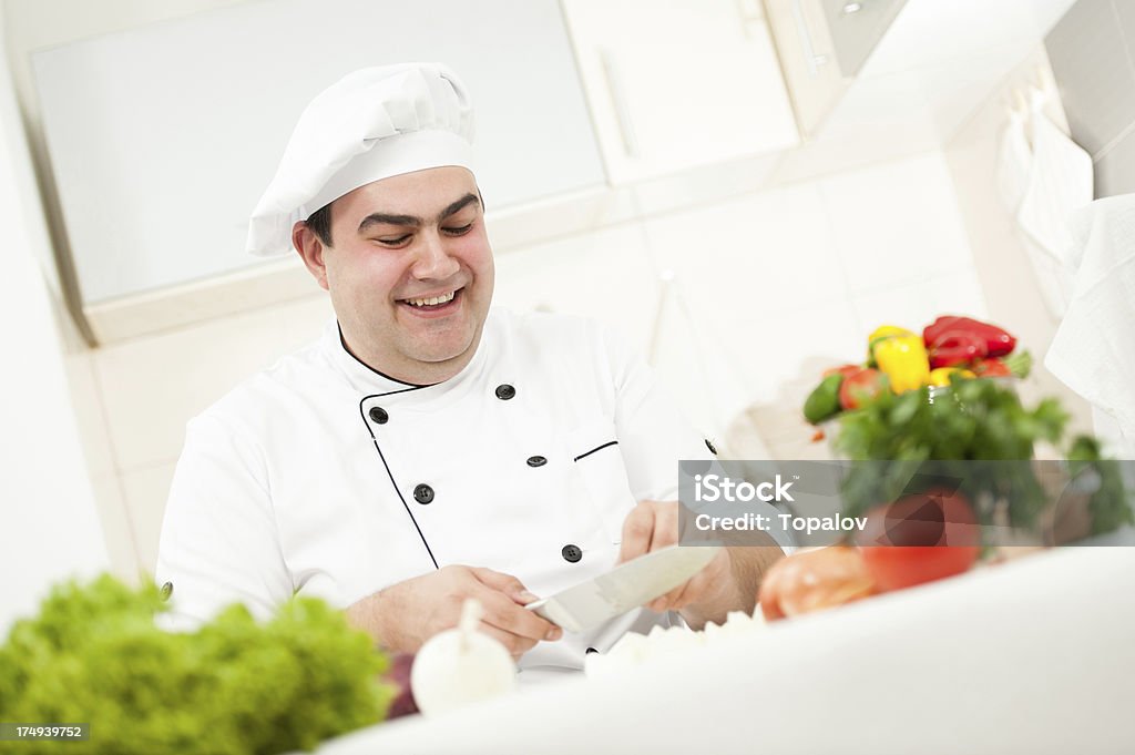 O Chef - Foto de stock de Adulto royalty-free