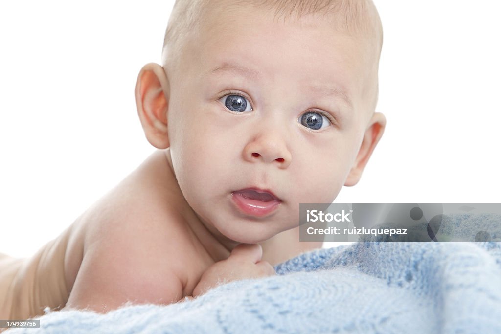 Dolce neonato'portrait - Foto stock royalty-free di 0-11 Mesi