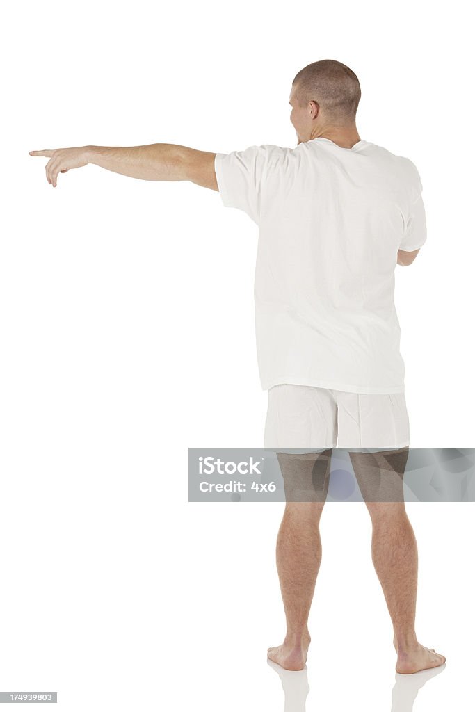 男性下着も自由自在に立つ指す - Tシャツのロイヤリテ�ィフリーストックフォト
