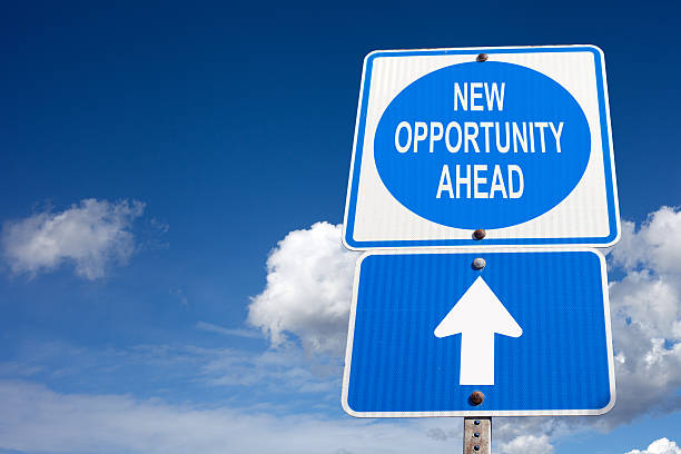 istock New Opportunity Ahead sign 174939912