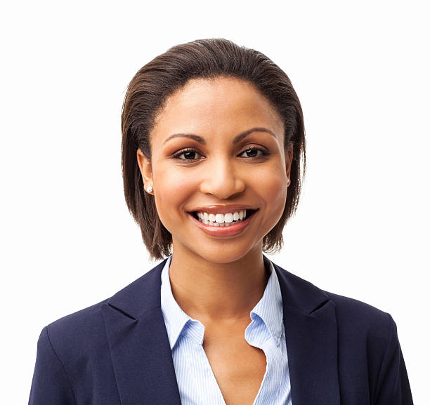 istock Happy Female Executive - Isolated 174940166