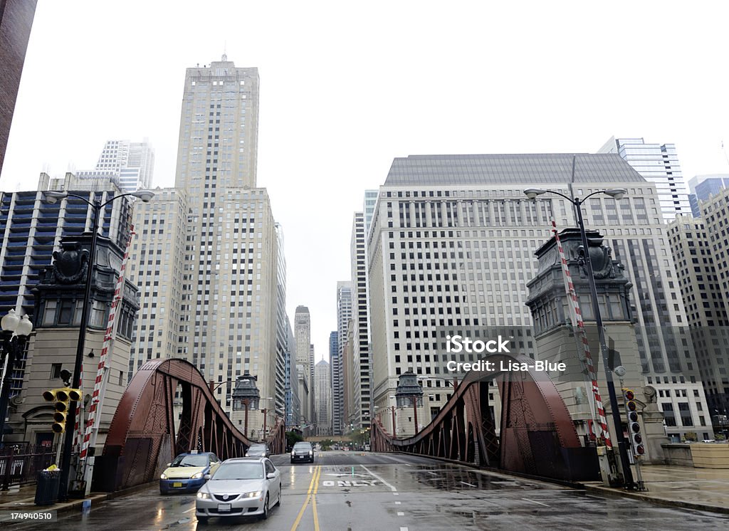 Traffico in città, Chicago - Foto stock royalty-free di Ambientazione esterna